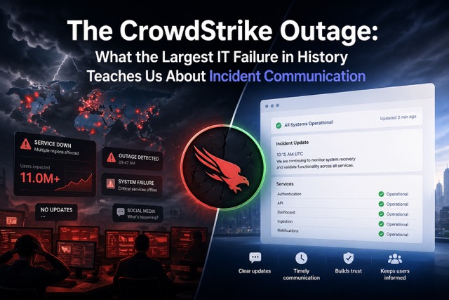The CrowdStrike Outage: What the Largest IT Failure in History Teaches Us About Incident Communication