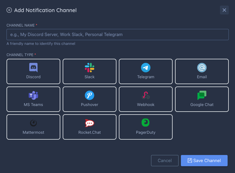 Integrations screenshot placeholder